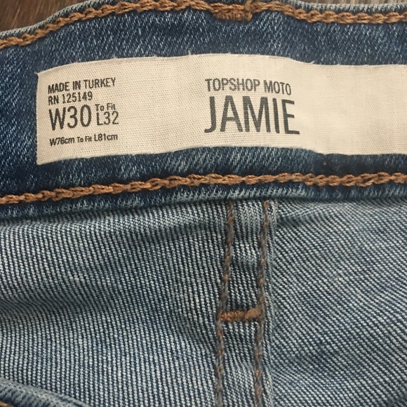 topshop moto jamie jeans - Picture 3 of 3